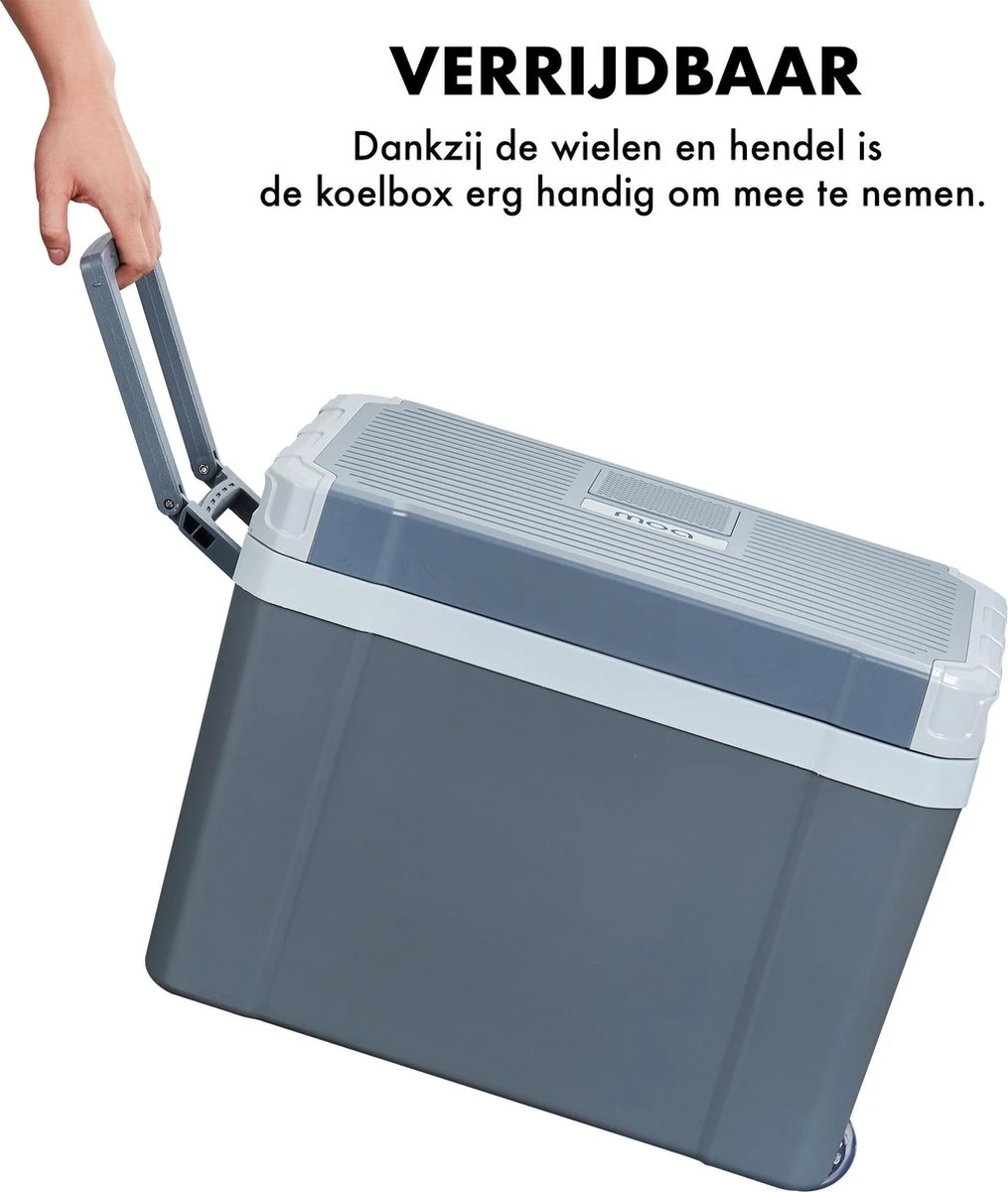 MOA - Thermo-elektrische Koelbox - Met Verwarmingsfunctie - 12V En 230V - 40 Liter - ECW40 2 MOA - Thermo-elektrische Koelbox - Met Verwarmingsfunctie - 12V En 230V - 40 Liter - ECW40 - Afbeelding 2