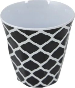 Bo-Camp Servies - Mix & Match - 16 Delig - Zwart/Wit 16 Bo-Camp Servies - Mix & Match - 16 Delig - Zwart/Wit -Buiten Kamperen 1019x1200 1