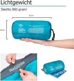 Naturehike® 3D Luchtmatras Premium - Comfortabel R-waarde 2.0 - Extra Dikke Slaapmat - Luchtbed Kamperen - Opblaasbaar Matras - Lichtgewicht - Outdoor - Camping 16 Naturehike® 3D Luchtmatras Premium - Comfortabel R-waarde 2.0 - Extra Dikke Slaapmat - Luchtbed Kamperen - Opblaasbaar Matras - Lichtgewicht - Outdoor - Camping -Buiten Kamperen 1095x1200 1
