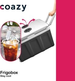 Koelbox Met Wielen Voor Auto & Camping Warm En Koud 40L - Frigobox Elektrisch 12v 230 Volt - MiniBar - Mini Koelkast | Verkoelt En Verwarmt | Eco-modus - Minibar - Mini Koelkast -Buiten Kamperen 1114x1200