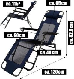 Ligstoel 155x60cm - Opvouwbaar Campingstoel Ligbed Strandstoel Tuinstoel Vouwligstoel Blauw 37 Ligstoel 155x60cm - Opvouwbaar Campingstoel Ligbed Strandstoel Tuinstoel Vouwligstoel Blauw -Buiten Kamperen 1134x1200 1