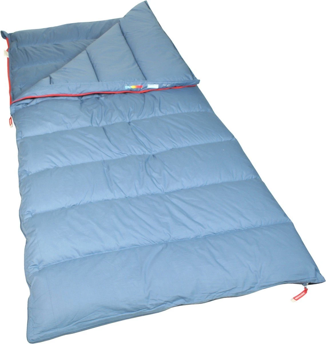 Polydaun Zilvermeeuw Slaapzak - XXL - Petrol - 100x220 Cm 1 Polydaun Zilvermeeuw Slaapzak - XXL - Petrol - 100x220 Cm