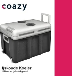 Koelbox Met Wielen Voor Auto & Camping Warm En Koud 40L - Frigobox Elektrisch 12v 230 Volt - MiniBar - Mini Koelkast | Verkoelt En Verwarmt | Eco-modus - Minibar - Mini Koelkast -Buiten Kamperen 1141x1200 1