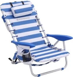 Naqsh Store Strandstoel Met Hoofdkussen, Aluminium, Draagbare Vouwstoel, Campingstoel, Opvouwbaar En Verstelbaar, Zoals Een Rugzak Draagbaar, Buitenstoel, Blauw En Wit Gestreept GCB62BU 14 Naqsh Store Strandstoel Met Hoofdkussen, Aluminium, Draagbare Vouwstoel, Campingstoel, Opvouwbaar En Verstelbaar, Zoals Een Rugzak Draagbaar, Buitenstoel, Blauw En Wit Gestreept GCB62BU -Buiten Kamperen 1148x1200 1