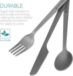 Navaris Campingbestek Van Titanium - Set Met Vork, Mes En Lepel - Bestekset Voor Onderweg En Op Reis - Inclusief Karabijnhaak En Bewaarzakje 12 Navaris Campingbestek Van Titanium - Set Met Vork, Mes En Lepel - Bestekset Voor Onderweg En Op Reis - Inclusief Karabijnhaak En Bewaarzakje -Buiten Kamperen 1152x1200 2