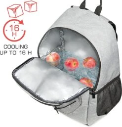 Bomoe Koeltas Rugzak IceBreezer KR45 Koelrugzak Grijs 45x19x33 Cm - 25 Liter 16 Bomoe Koeltas Rugzak IceBreezer KR45 Koelrugzak Grijs 45x19x33 Cm - 25 Liter -Buiten Kamperen 1153x1200 2