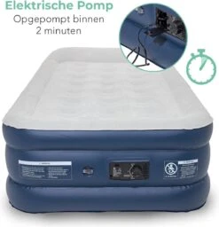 LifeGoods Luchtbed - 1 Persoons - Met Ingebouwde Pomp - Incl. Draagtas En Reparatiekit 13 LifeGoods Luchtbed - 1 Persoons - Met Ingebouwde Pomp - Incl. Draagtas En Reparatiekit -Buiten Kamperen 1159x1200 4