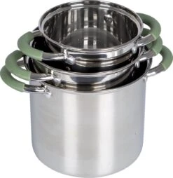 Bo-Camp - Pannenset - Elan Plus - 3-Delig - RVS -Buiten Kamperen 1167x1200 2