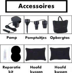 Auto Luchtbed - Auto Bed - Auto Matras - Achterbank En Achterbak - 2 Persoons - Incl. Elektrische Pomp - 175 X 125 CM -Buiten Kamperen 1178x1200 2