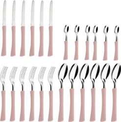 Di Solle Inova D - 6 Persoons Bestekset - Handige Opbergbak Met Raspdeksel - 26 Delig - Baby Pink 16 Di Solle Inova D - 6 Persoons Bestekset - Handige Opbergbak Met Raspdeksel - 26 Delig - Baby Pink -Buiten Kamperen 1193x1200 2