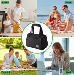 Brisby 4 Laags Geïsoleerde Koeltas - Lunchtas 10 Liter - Zwart 11 Brisby 4 Laags Geïsoleerde Koeltas - Lunchtas 10 Liter - Zwart -Buiten Kamperen 1197x1200 24