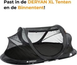Deryan Cocoon Pop Up Tent - Slaapzak - Luchtbed - Luchtpomp - 4 Persoons - Zilver -Buiten Kamperen 1200x1021 1