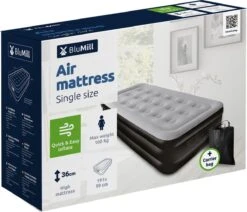 BluMill Eenpersoons Luchtbed - Met Ingebouwde Pomp - Luchtbed Zelfopblazend - Incl. Draagtas - 191x99x36 Cm 17 BluMill Eenpersoons Luchtbed - Met Ingebouwde Pomp - Luchtbed Zelfopblazend - Incl. Draagtas - 191x99x36 Cm -Buiten Kamperen 1200x1032 4