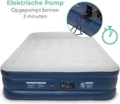 LifeGoods Luchtbed - 2 Persoons - Met Ingebouwde Pomp - Incl. Draagtas En Reparatiekit 12 LifeGoods Luchtbed - 2 Persoons - Met Ingebouwde Pomp - Incl. Draagtas En Reparatiekit -Buiten Kamperen 1200x1034 5