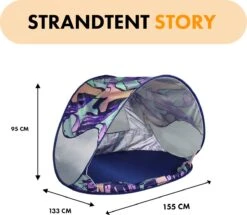 Deryan Luxe Pop Up Strandtent - Anti-UV 50+ - Story 9 Deryan Luxe Pop Up Strandtent - Anti-UV 50+ - Story -Buiten Kamperen 1200x1045 1