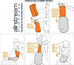 Sea To Summit UltraLight Insulated Regular Opblaasbare Slaapmat - 5cm - 480g - Oranje -Buiten Kamperen 1200x1053 2