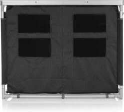 Campart Campingkeuken KI-0734 - Campingkast Groot - 4 Verstelbare Poten - Opvouwbaar En Lichtgewicht - Inclusief Opbergtas - Grijs 19 Campart Campingkeuken KI-0734 - Campingkast Groot - 4 Verstelbare Poten - Opvouwbaar En Lichtgewicht - Inclusief Opbergtas - Grijs -Buiten Kamperen 1200x1077