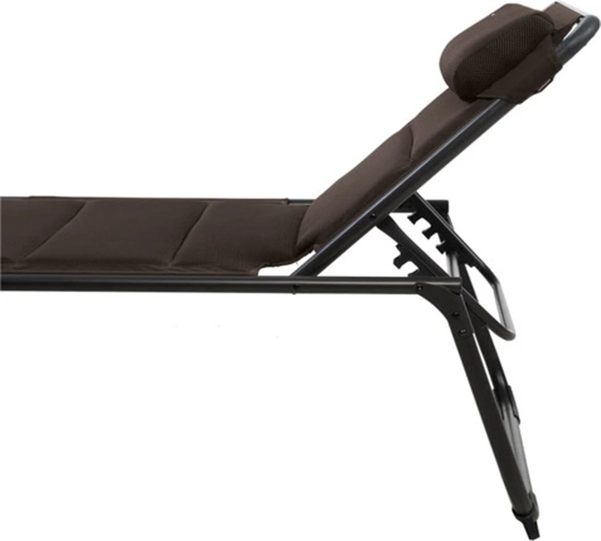 Travellife Barletta Ligbed - Antraciet / Donkergrijs 5 Travellife Barletta Ligbed - Antraciet / Donkergrijs - Afbeelding 5