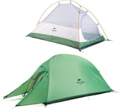 Cloud Up 1 Upgraded - Naturehike® - 1 Persoons Tent - Lichtgewicht Tent - Incl. Grondzeil - 210T 3000mm - Outdoor - Waterdicht - Hiking & Wandelen -Buiten Kamperen 1200x1088 1