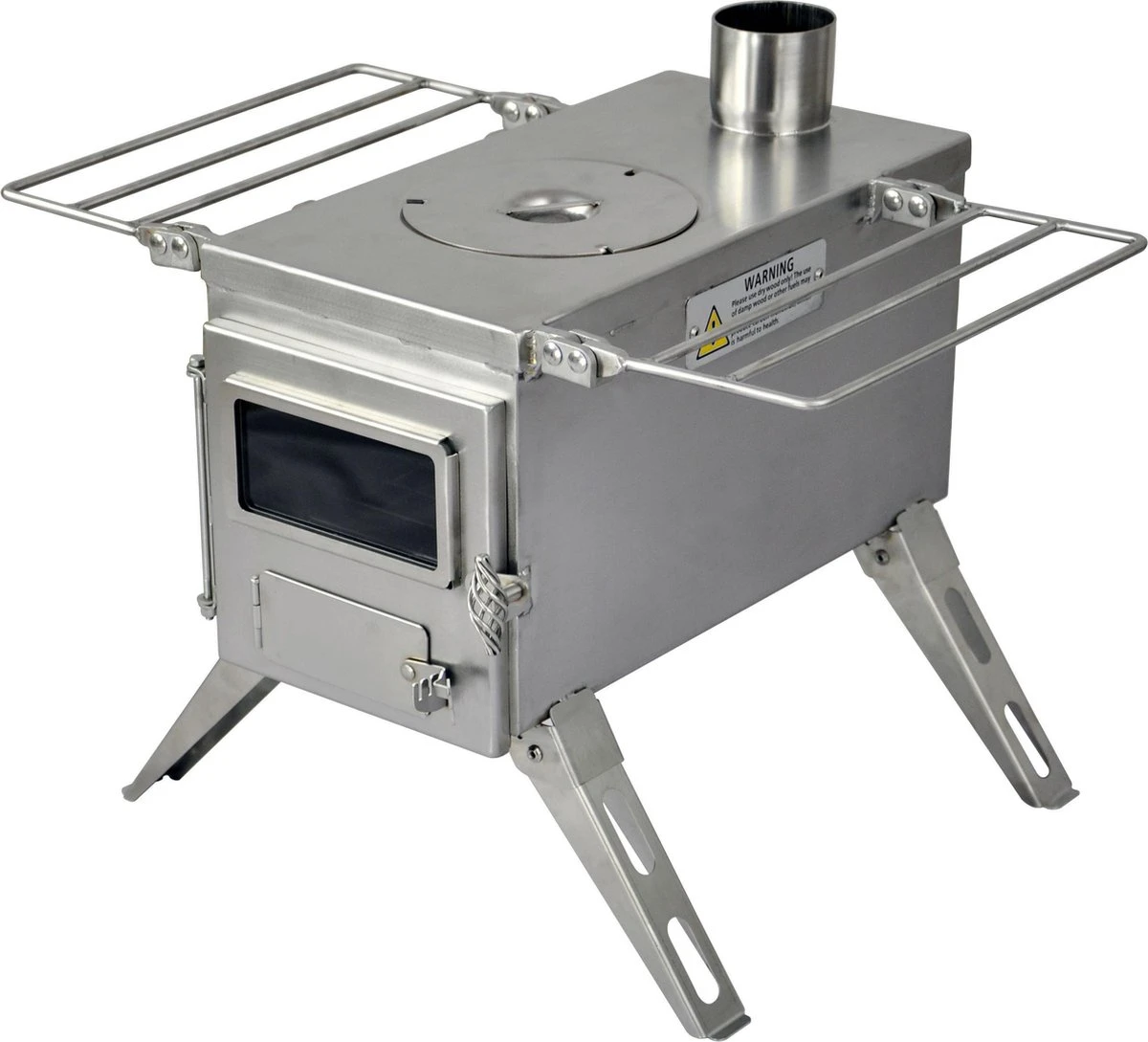 Winnerwell Nomad Cook Camping Houtkachel - Medium 1 Winnerwell Nomad Cook Camping Houtkachel - Medium