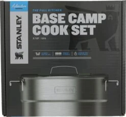 Stanley The Full Kitchen Base Camp Cook Set 3,5L - Campingkookset - Stainless Steel -Buiten Kamperen 1200x1123 3