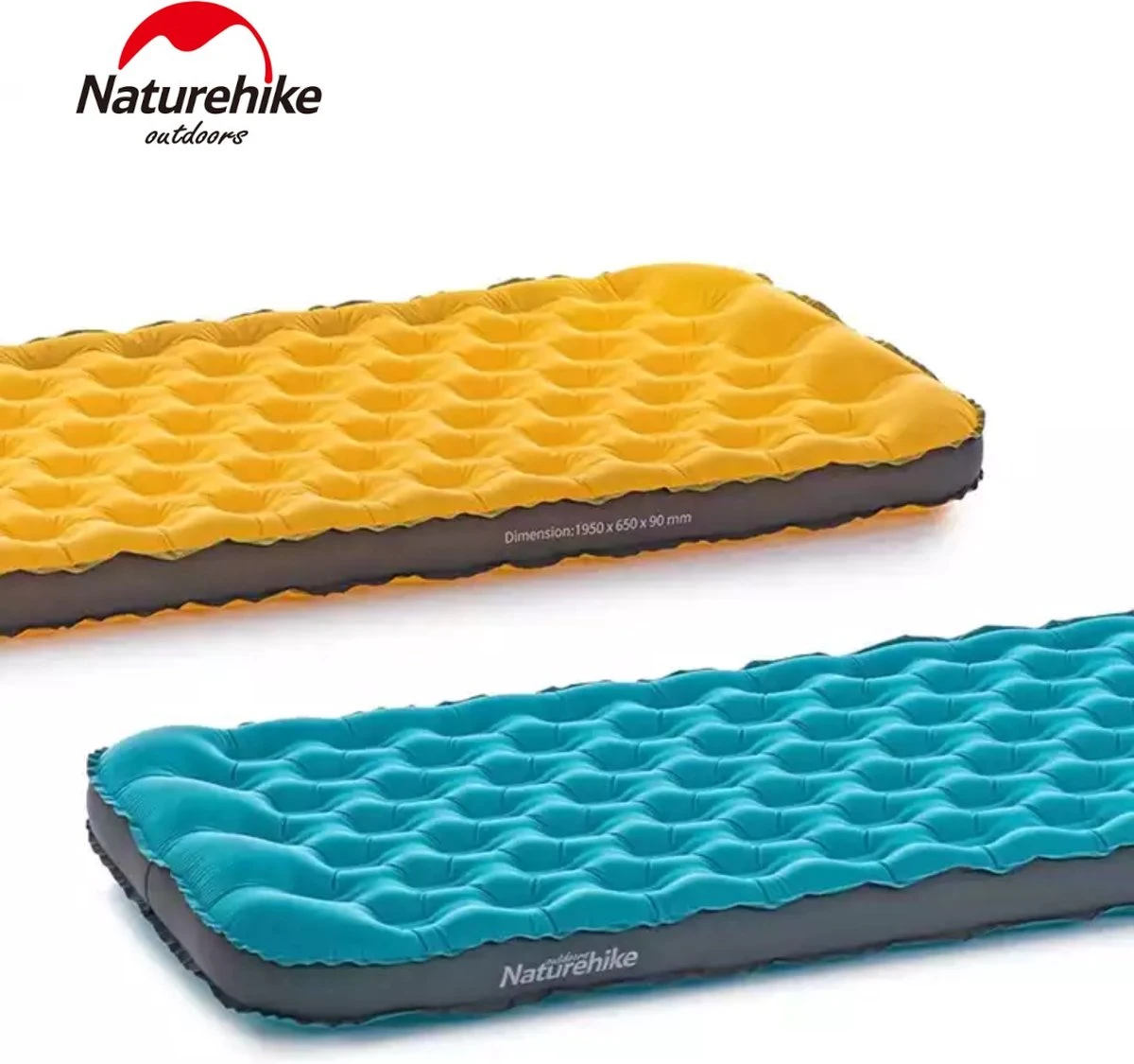 Naturehike® 3D Luchtmatras Premium - Comfortabel R-waarde 2.0 - Extra Dikke Slaapmat - Luchtbed Kamperen - Opblaasbaar Matras - Lichtgewicht - Outdoor - Camping 2 Naturehike® 3D Luchtmatras Premium - Comfortabel R-waarde 2.0 - Extra Dikke Slaapmat - Luchtbed Kamperen - Opblaasbaar Matras - Lichtgewicht - Outdoor - Camping - Afbeelding 2