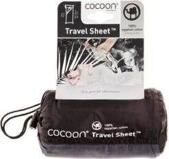 Cocoon TravelSheet - Lakenzak - Egyptisch Katoen - Khaki -Buiten Kamperen 1200x1126 1