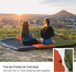 ETROL Camping Slaapmat-2-in-1 Zelfopblazende Kampeermat Met Kussen (78"x 28"), Lichtgewicht, Dik 4"compact Kussen, Geschikt Voor Zelfrijdende Reizen, Lekvrije, Waterdichte Tent -Buiten Kamperen 1200x1141 7