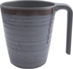 Bo-Camp - Mok - Halo - L - 4 Stuks - Grijs -Buiten Kamperen 1200x1146 3