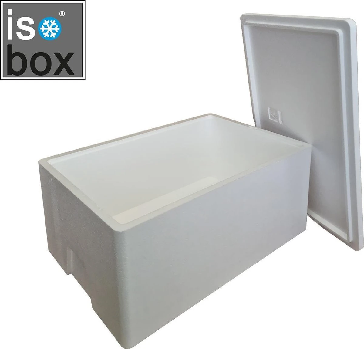 Isolatiedoos 40 Liter - EPS - Thermobox - Tempex Doos - Koelbox - Isomo 1 Isolatiedoos 40 Liter - EPS - Thermobox - Tempex Doos - Koelbox - Isomo
