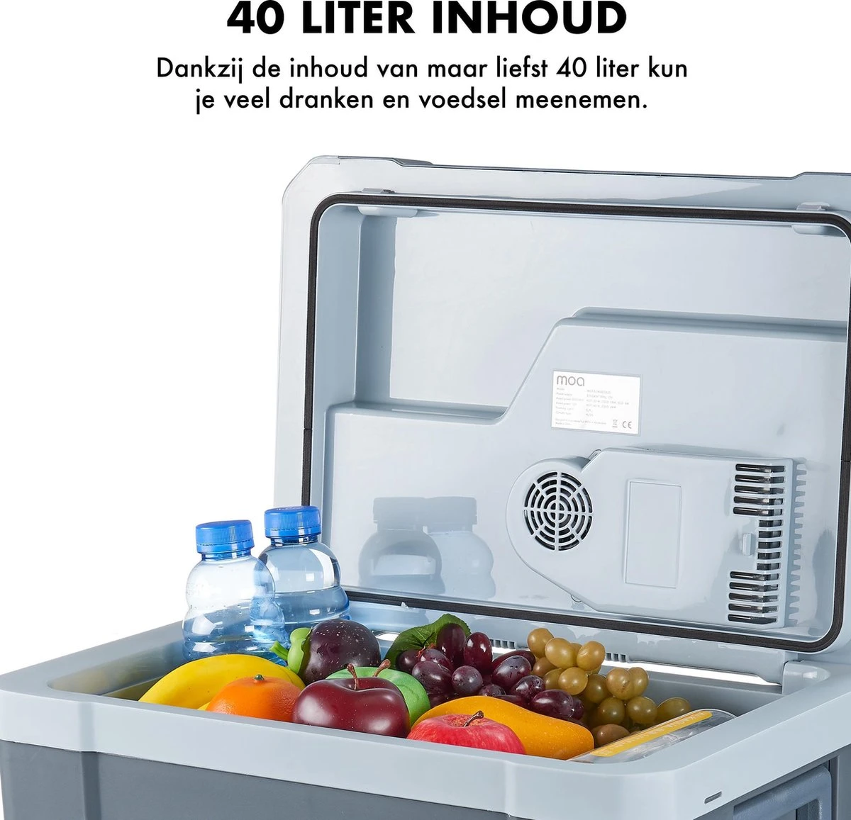 MOA - Thermo-elektrische Koelbox - Met Verwarmingsfunctie - 12V En 230V - 40 Liter - ECW40 5 MOA - Thermo-elektrische Koelbox - Met Verwarmingsfunctie - 12V En 230V - 40 Liter - ECW40 - Afbeelding 5