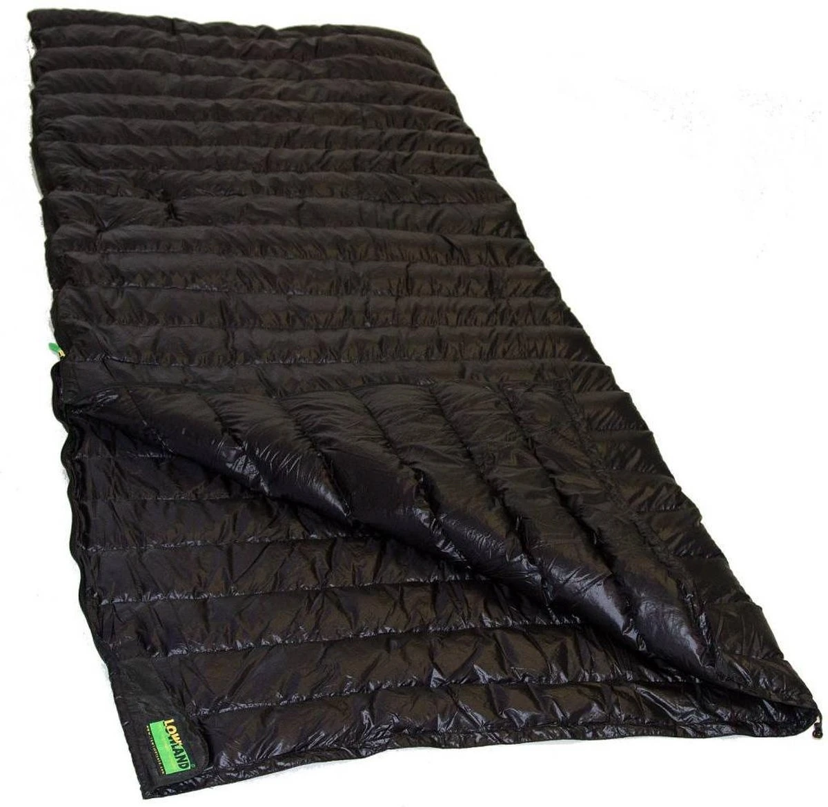 LOWLAND OUTDOOR® Ultra Compact Blanket - Donzen Slaapzak - Gewicht 495g - 210x80 Cm - Comfort Temperatuur +8°C 1 LOWLAND OUTDOOR® Ultra Compact Blanket - Donzen Slaapzak - Gewicht 495g - 210x80 Cm - Comfort Temperatuur +8°C