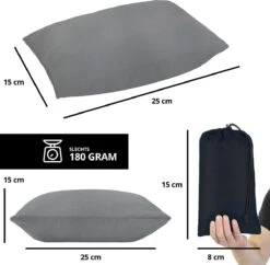 Dutch Mountains Slaapzak Goeree XL - Kussen 25x15cm - 220x90cm Katoenen Slaapzak - Tochtstrip -Buiten Kamperen 1200x1176 4