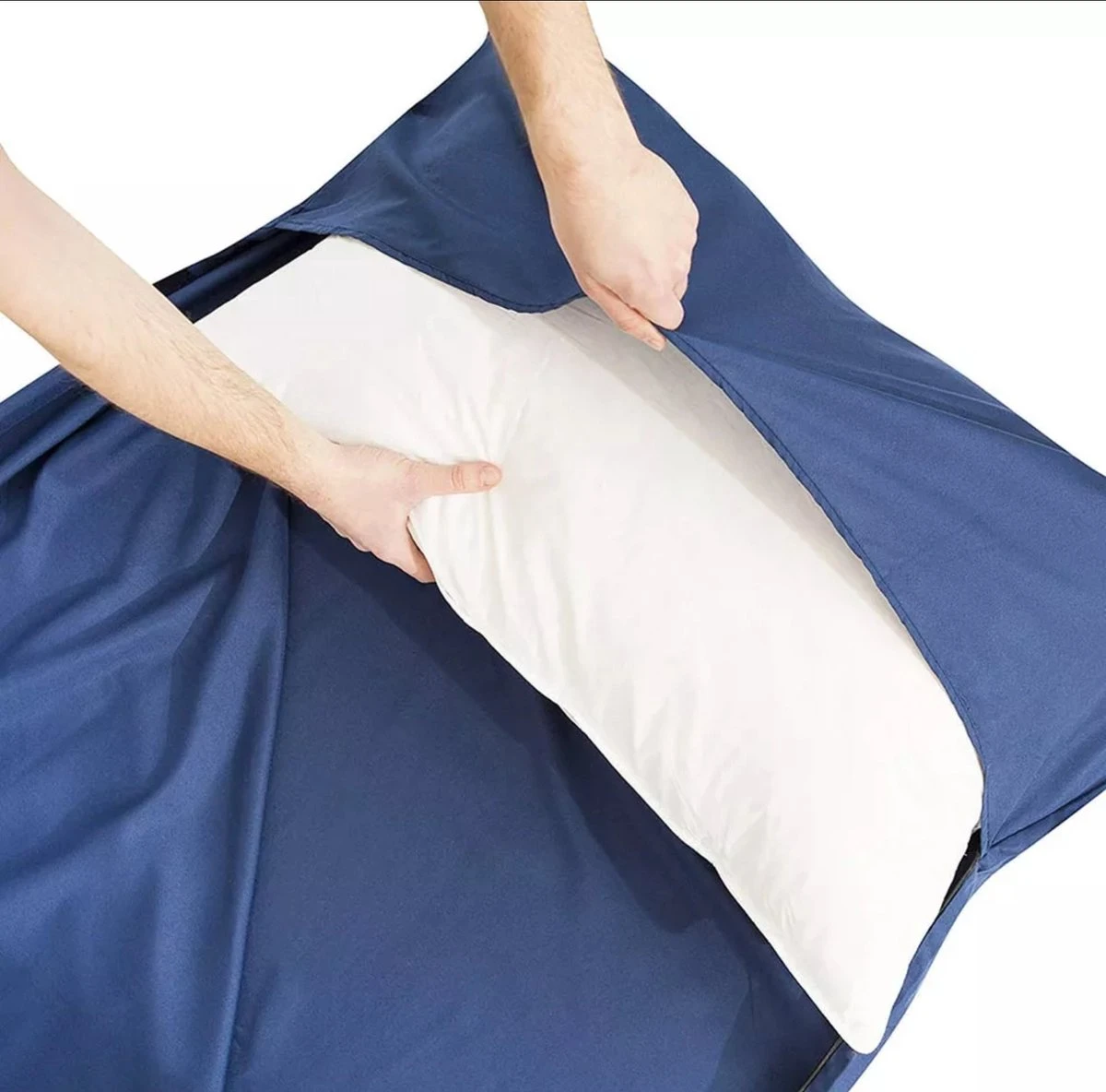 LOWLAND OUTDOOR® LAKENZAK - SUPERLITE - MUMMY MODEL - 220X80/70 CM - 280GR 2 LOWLAND OUTDOOR® LAKENZAK - SUPERLITE - MUMMY MODEL - 220X80/70 CM - 280GR - Afbeelding 2