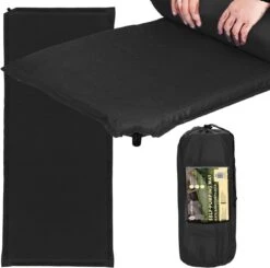 Springos Slaapmat | Zelfopblazend | 180 Cm | Inclusief Hoes | Zwart 25 Springos Slaapmat | Zelfopblazend | 180 Cm | Inclusief Hoes | Zwart -Buiten Kamperen 1200x1190 11