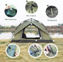 Sens Design Pop Up Tent - Tent - 2-3 Personen 11 Sens Design Pop Up Tent - Tent - 2-3 Personen -Buiten Kamperen 1200x1197 5