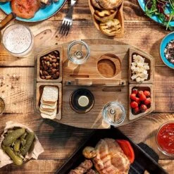 Merkloos Houten Outdoor Wijntafel Draagbare Houten Picknicktafel Mini Campingtafels Met Wijnglas Houder Voor Tuin Outdoor Camping Picknick Strand - Plataan Hout - Wijn 10 Merkloos Houten Outdoor Wijntafel Draagbare Houten Picknicktafel Mini Campingtafels Met Wijnglas Houder Voor Tuin Outdoor Camping Picknick Strand - Plataan Hout - Wijn -Buiten Kamperen 1200x1200 124