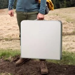 Merkloos Campingtafel - Opklapbaar - 75 X 55 X 70 Cm - Compact - Met Handvat 10 Merkloos Campingtafel - Opklapbaar - 75 X 55 X 70 Cm - Compact - Met Handvat -Buiten Kamperen 1200x1200 131