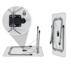 TecTake - Campingtafel - Inklapbaar, Afmetingen 80 X 60 X 68 Cm - 402173 6 TecTake - Campingtafel - Inklapbaar, Afmetingen 80 X 60 X 68 Cm - 402173 -Buiten Kamperen 1200x1200 137