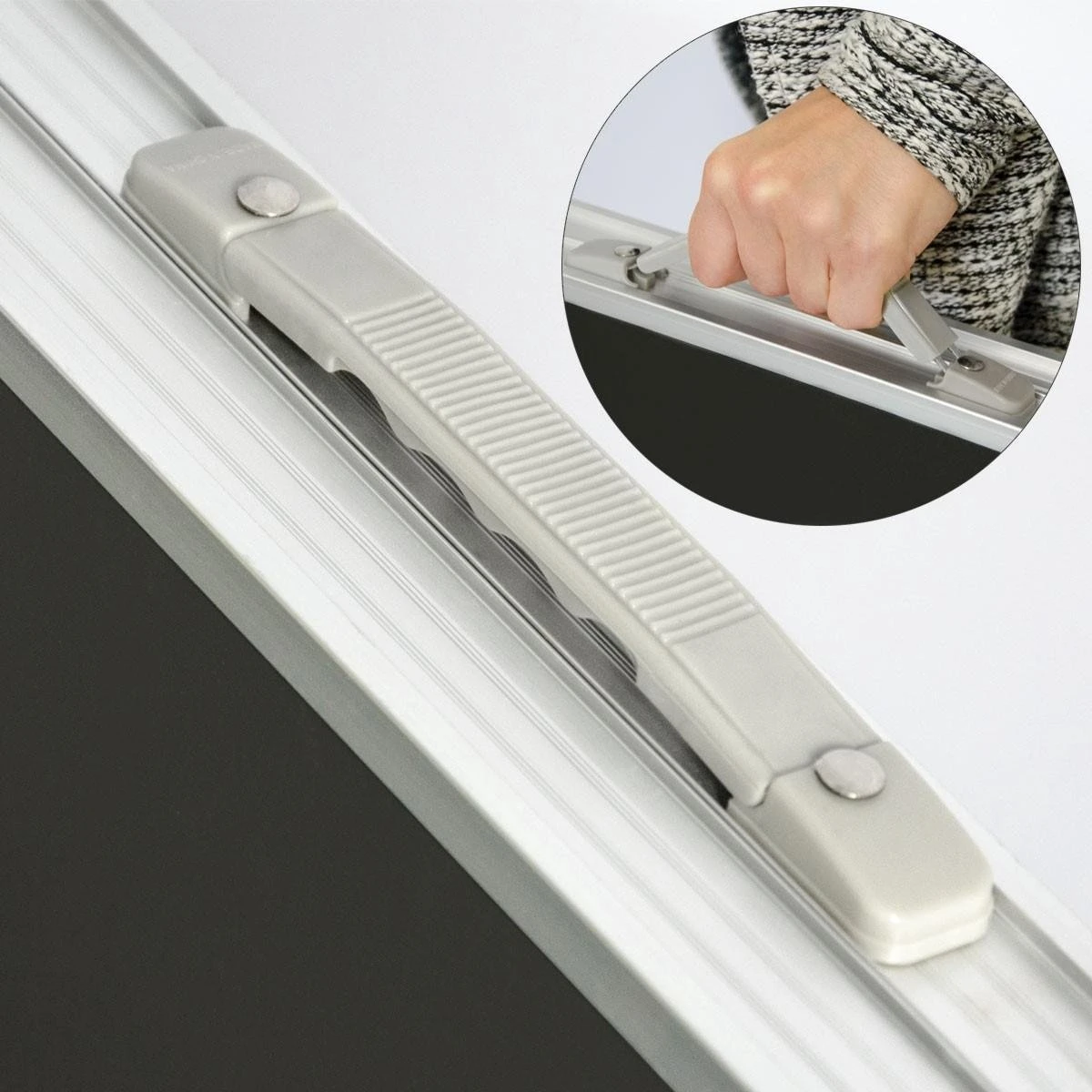 Aluminium Kampeertafel 120x60cm - Campingtafel Inklapbaar - 3-voudig Verstelbare Vouwtafel Antraciet 4 Aluminium Kampeertafel 120x60cm - Campingtafel Inklapbaar - 3-voudig Verstelbare Vouwtafel Antraciet - Afbeelding 4