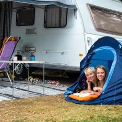 Relaxdays Campingtafel Inklapbaar - Aluminium Klaptafel - Vouwtafel Camping - Koffermodel -Buiten Kamperen 1200x1200 157