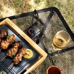 Travellife Greccio Outdoor Tafel Mesh Black 90 X 60 6 Travellife Greccio Outdoor Tafel Mesh Black 90 X 60 -Buiten Kamperen 1200x1200 168