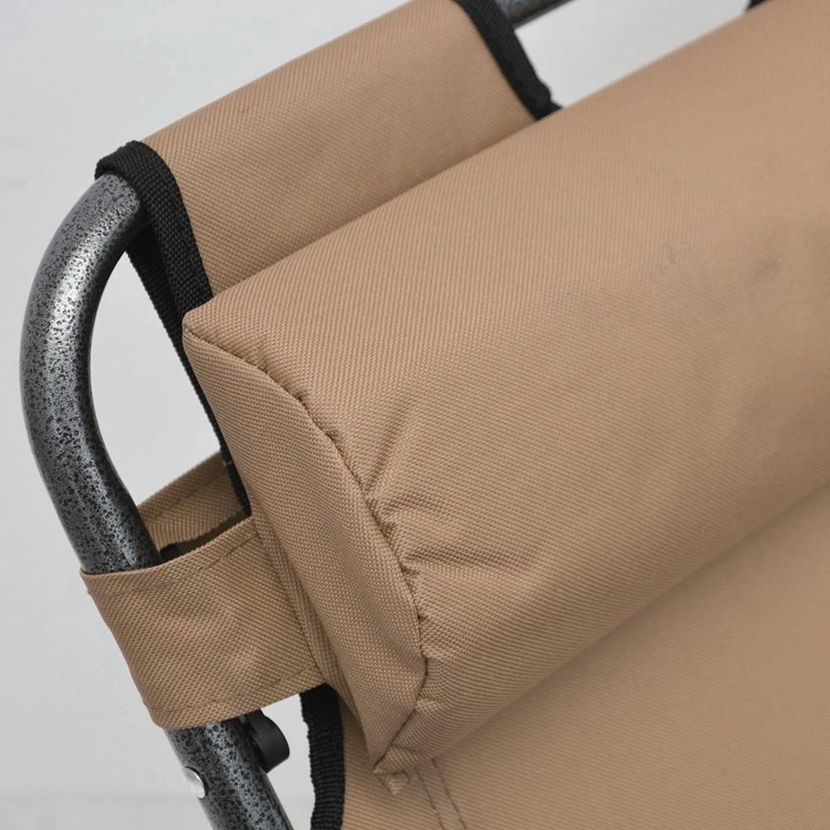 Ligstoel Opvouwbaar 155x60cm - Lichte Ligbed Relaxstoel Tuinstoel Campingstoel Strandstoel 4 Ligstoel Opvouwbaar 155x60cm - Lichte Ligbed Relaxstoel Tuinstoel Campingstoel Strandstoel - Afbeelding 4