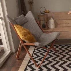 Bo-Camp - Urban Outdoor - Relaxstoel - Bloomsbury - L - Oxford Polyester - Grijs -Buiten Kamperen 1200x1200 196