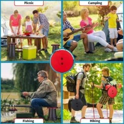 Kampeerkruk - Uitschuifbare Kruk - Rood/Zwart- Tot 120 Kg - Travel Stool - Opvouwbare Campingkruk - Inklapbaar Krukje - Telescopische Kruk - Camping - Outdoor 15 Kampeerkruk - Uitschuifbare Kruk - Rood/Zwart- Tot 120 Kg - Travel Stool - Opvouwbare Campingkruk - Inklapbaar Krukje - Telescopische Kruk - Camping - Outdoor -Buiten Kamperen 1200x1200 301