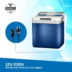 Koelbox Met ECO Modus Voor Auto & Camping Warm En Koud 32L - Frigobox Elektrisch 32 Liter Met 12v 230 Volt - Verkoelt En Verwamt - MiniBar - Mini Koelkast -Buiten Kamperen 1200x1200 308