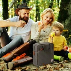 Brisby 4 Laags Geïsoleerde Koeltas - Lunchtas 7 Liter - Donkergrijs 14 Brisby 4 Laags Geïsoleerde Koeltas - Lunchtas 7 Liter - Donkergrijs -Buiten Kamperen 1200x1200 320