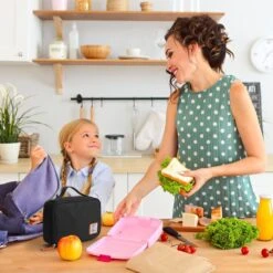 Brisby 4 Laags Geïsoleerde Koeltas - Lunchtas 1.5 Liter - Zwart -Buiten Kamperen 1200x1200 367