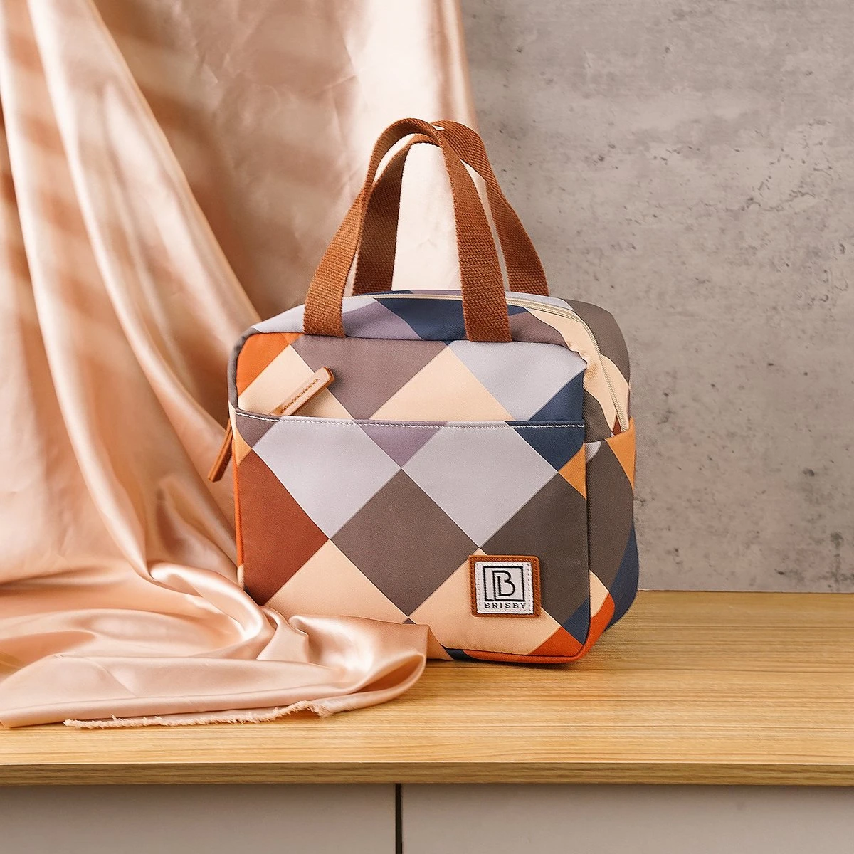 Brisby 4 Laags Geïsoleerde Koeltas - Lunchtas 4 Liter - Blok 2 Brisby 4 Laags Geïsoleerde Koeltas - Lunchtas 4 Liter - Blok - Afbeelding 2