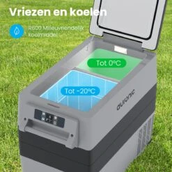 Auronic Elektrische Koelbox - 49.5L - Compressor - 12V En 240V - Grijs 16 Auronic Elektrische Koelbox - 49.5L - Compressor - 12V En 240V - Grijs -Buiten Kamperen 1200x1200 451